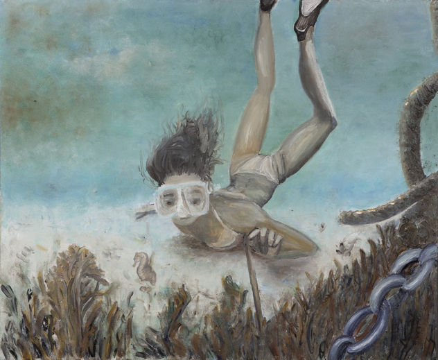 L'Hippocampe, 55x65, Nov 2010, available