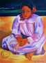 "MUJERES DE TAHITI" (DETALLE).