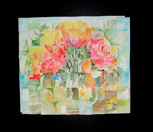 " ROSAS EN SECCIONES"