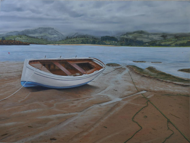 RIA DE VILLAVICIOSA Oil Canvas Landscaping