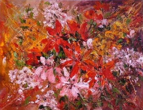 Flores rojas