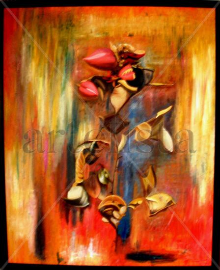 E10 Olvidada (2011) Oil Canvas Floral Painting