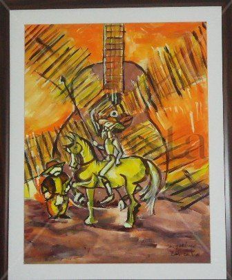 el quijote y sancho panza