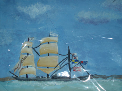 Al barco la niña