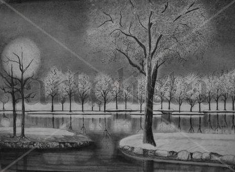 Snow landscape