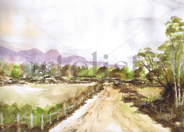 Camino 1 Watercolour Paper Landscaping