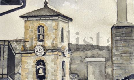 San Leonardo en ocre