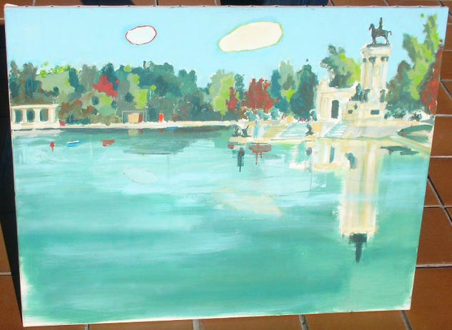 retiro Acrylic Canvas Landscaping