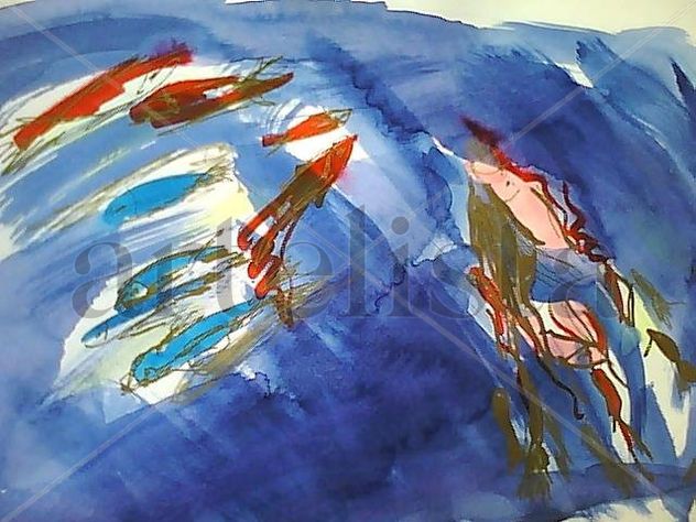 Peces en movimiento