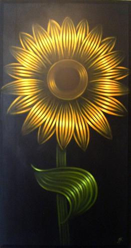 GIRASOL Oil Canvas Floral Painting