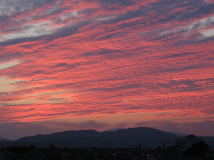 Atardecer  con sus...