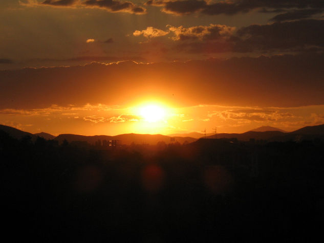 atardecer en la Almunia 