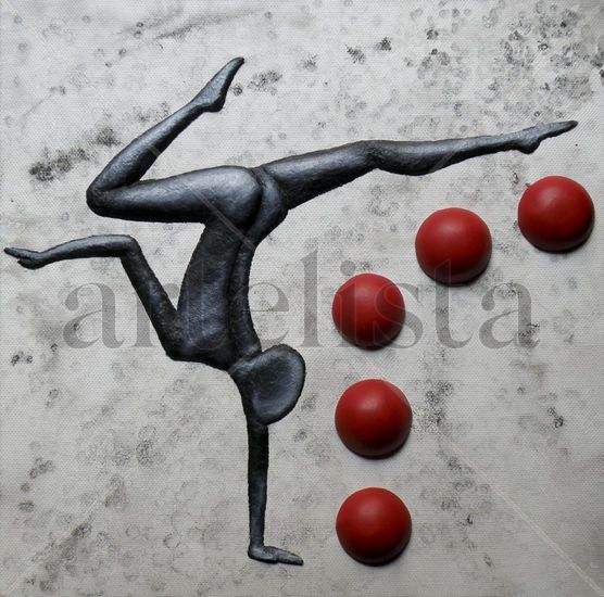 Equilibrio Oil Canvas Nude Paintings