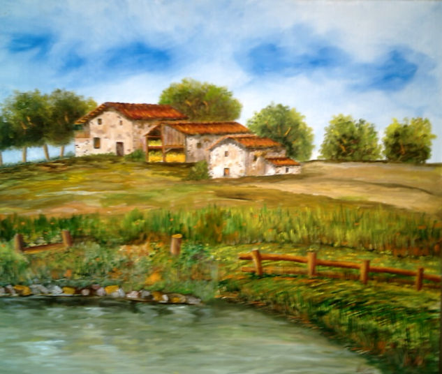 CASA LABRADORES Oil Canvas Landscaping