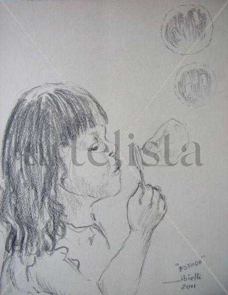 Menina com bolinhas