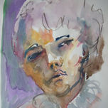 Pessoas (óleo e aquarela) thumbnail 1