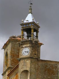 Nublado en la iglesia