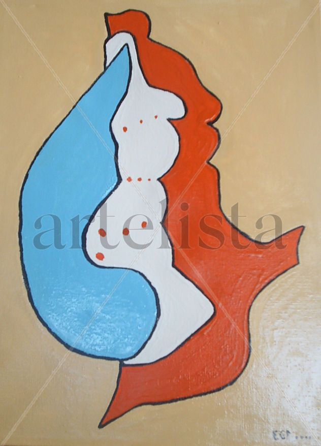 MUJER ENTRE LA TIERRA Y EL MAR
