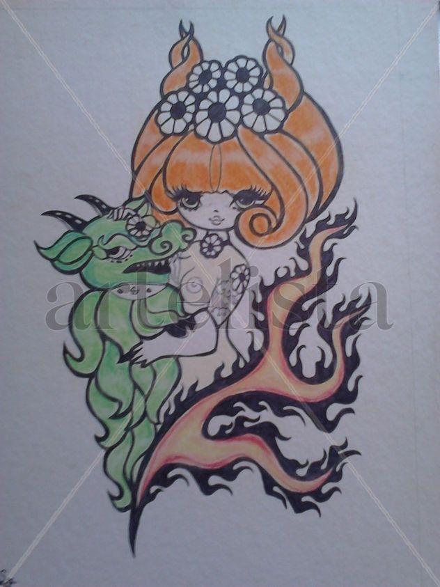 diosa del dragon