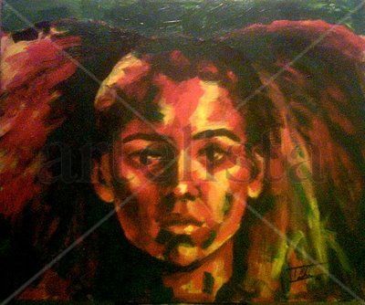 Yo salvaje Oil Canvas Figure Painting