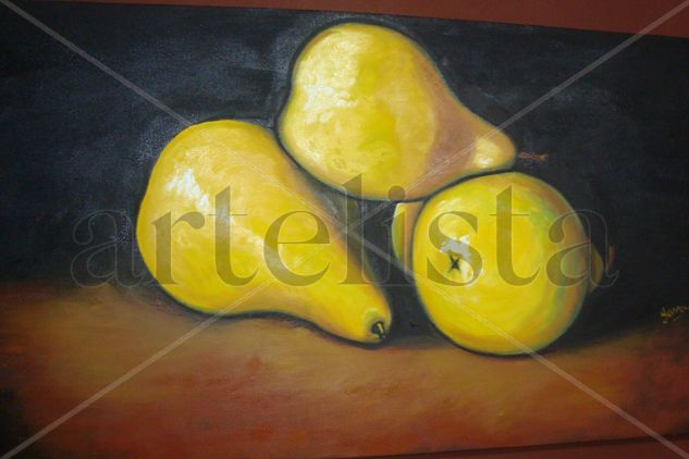 Peras Oil Canvas Still Life Paintings