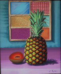 Piña y ventanas