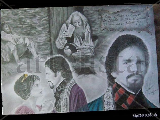 RETRATO DE CINE DE LA PELICULA LA VENGANZA DEL CONDE DE MONTECRISTO ( COPILADO ESCENICO )