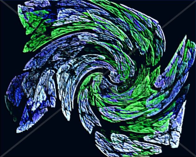 ABSTRACTO  VERDIAZUL
