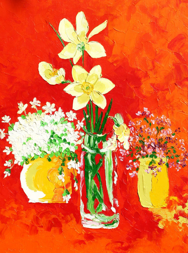 Tres ramos primaverales