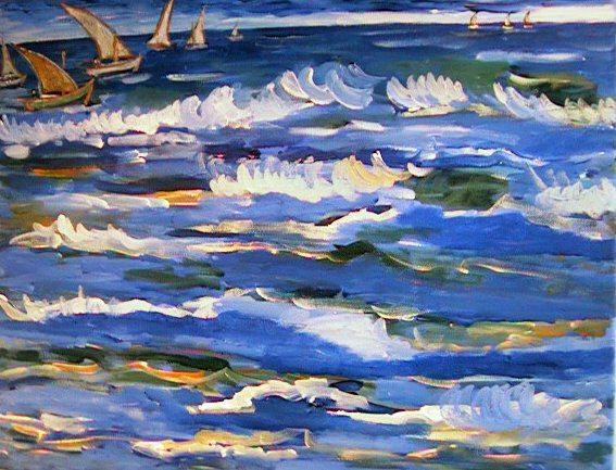 Embarcaciones faenando 