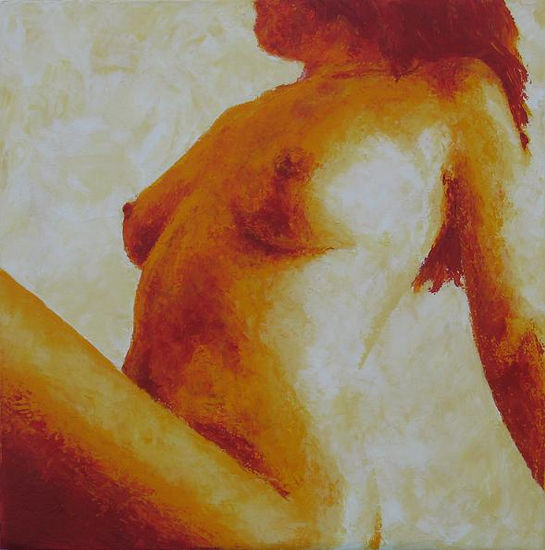 desnudo Acrylic Canvas Figure Painting