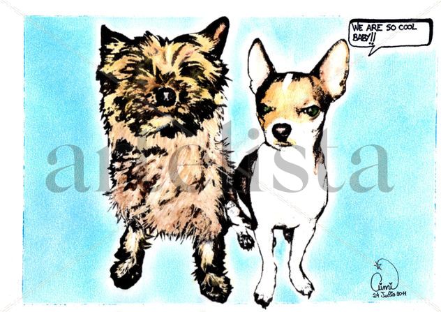 Winnie & Gucci "We are so cool baby!!"