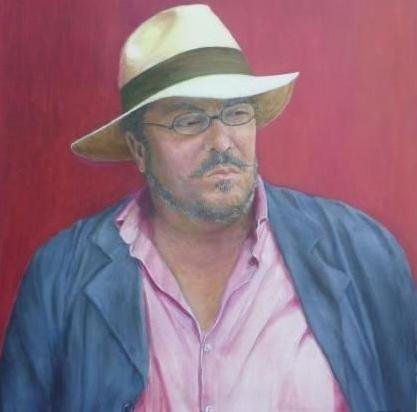 RAFAEL CHAGUA Oil Canvas Portrait