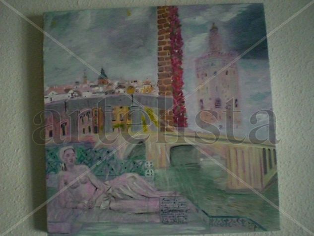 Embrujo en Sevilla Oil Canvas Landscaping