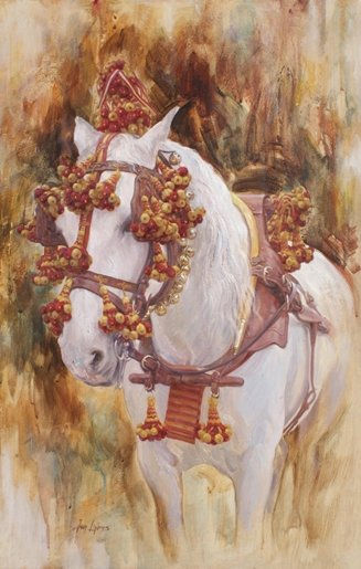 Caballo blanco...