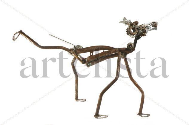 Perro Metal Figurative