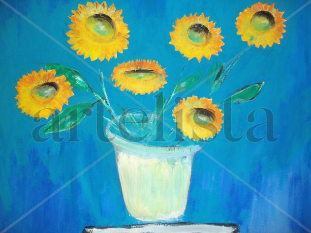 JARRON GIRASOLES