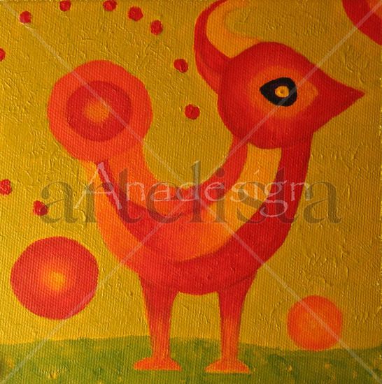 Fenix Acrylic Canvas Animals