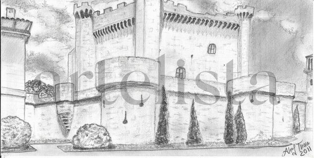 Castillo de Sagazarra Pencil