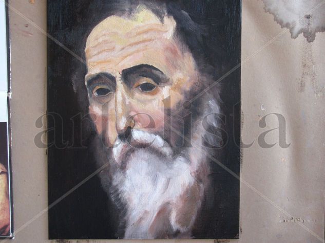 Añoranzas Oil Canvas Portrait