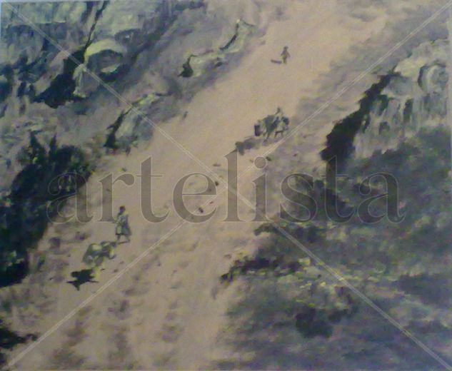 VEREDA  (MEXICO) Oil Canvas Landscaping