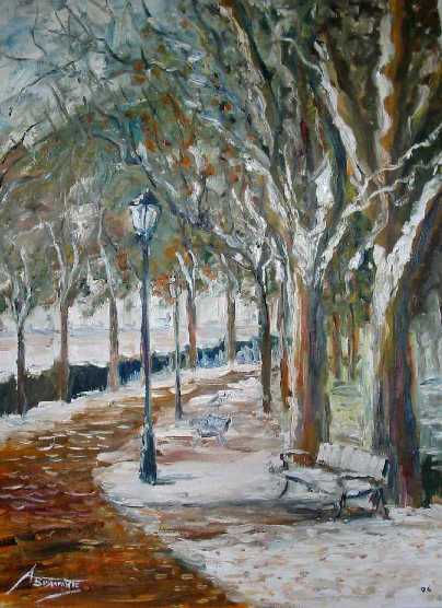 Retiro.  Invierno