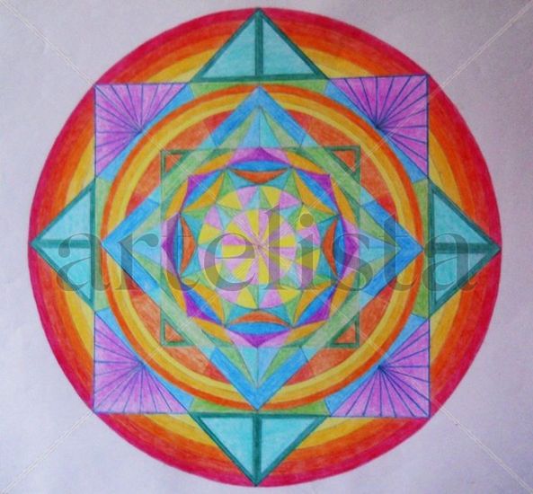 Mandala IV Pencil