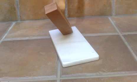 Escultura abstracta.