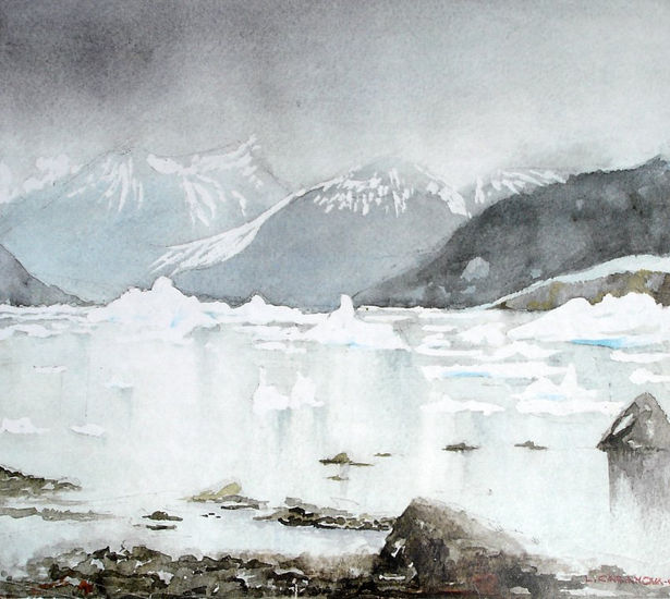 GLACIAR Watercolour Paper Landscaping