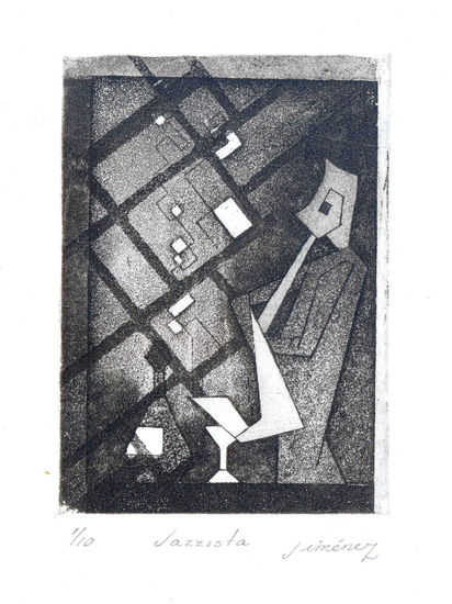 JAZZISTA Aquatint