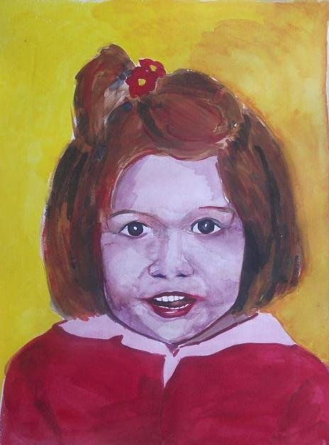 Acuarela Silvia terminada