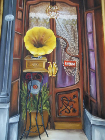 Antiguo fonografo