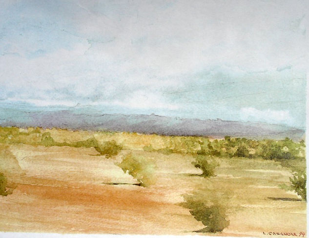 PAISAJE PATAGONICO 0109 Watercolour Paper Landscaping