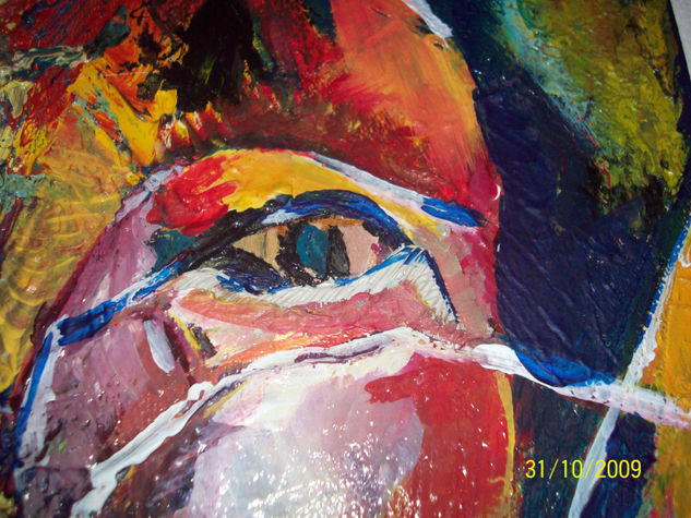 Mirada perdida Oil Canvas Others